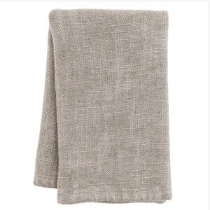 Karma solid linen blend dinner napkins / 2 set of 2 soft, yet durable / NWT